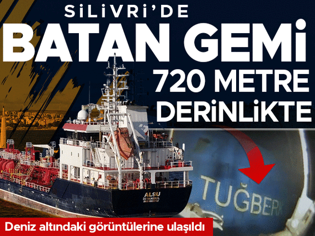 Tuğberk İmamoğlu gemisi 720 metre derinlikte! ROV cihazı ismini görüntüledi Tuğberk İmamoğlu gemisi 720 metre derinlikte! ROV cihazı ismini görüntüledi