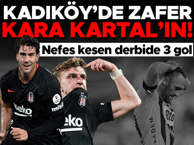 Fenerbahçe 1-2 Beşiktaş (Süper Lig derbi maçı özeti) Fenerbahçe 1-2 Beşiktaş (Süper Lig derbi maçı özeti)