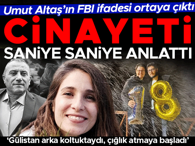 Gülistan Doku cinayetinde firari şüpheli FBIa anlattı: Valinin oğlu vurdu, cesedi bagaja taşıdık Gülistan Doku cinayetinde firari şüpheli FBIa anlattı: Valinin oğlu vurdu, cesedi bagaja taşıdık