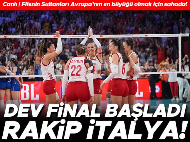 Canlı | İtalya - Türkiye (2026 Avrupa Şampiyonası final) Canlı | İtalya - Türkiye (2026 Avrupa Şampiyonası final)