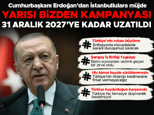 Cumhurbaşkanı Erdoğan: İstanbulda kiralık konuta başvurular 14 Eylülde başlıyor Cumhurbaşkanı Erdoğan: İstanbulda kiralık konuta başvurular 14 Eylülde başlıyor