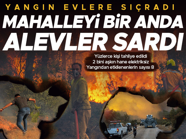 Antalya ve Adanada orman yangınına müdahale devam ediyor: Evler tahliye edildi! 2 bini aşkın hane elektriksiz kaldı Antalya ve Adanada orman yangınına müdahale devam ediyor: Evler tahliye edildi! 2 bini aşkın hane elektriksiz kaldı