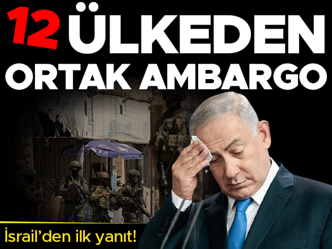 İsraile 12 ülkeden ambargo kararı: İngiltere, İsrailin Filistinde etnik temizlik yaptığını kabul etti İsraile 12 ülkeden ambargo kararı: İngiltere, İsrailin Filistinde etnik temizlik yaptığını kabul etti