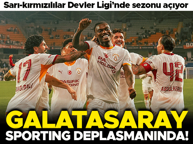 Galatasaray, Şampiyonlar Liginde Sporting deplasmanında! İşte muhtemel 11ler Galatasaray, Şampiyonlar Liginde Sporting deplasmanında! İşte muhtemel 11ler