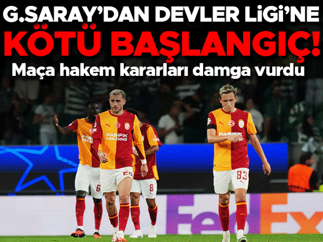 Sporting CP 3-1 Galatasaray (UEFA Şampiyonlar Ligi) Sporting CP 3-1 Galatasaray (UEFA Şampiyonlar Ligi)