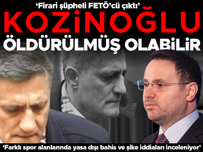 Bakan Gürlekten Kaşif Kozinoğlu soruşturmasına ilişkin açıklama Bakan Gürlekten Kaşif Kozinoğlu soruşturmasına ilişkin açıklama