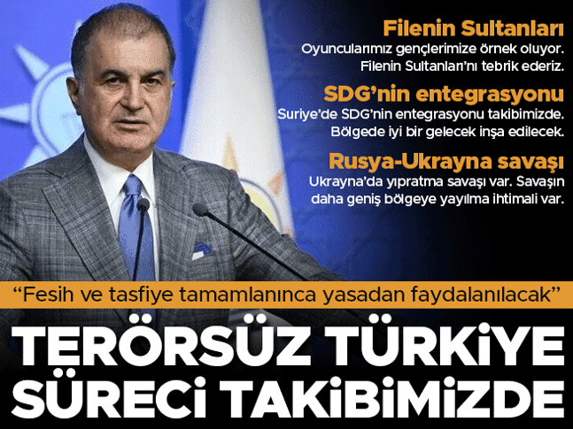 Ömer Çelik açıklamalarda bulunuyor Ömer Çelik açıklamalarda bulunuyor