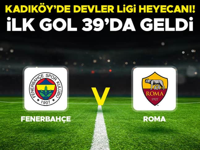 Canlı Anlatım: Fenerbahçe Roma (Şampiyonlar Ligi maçı) Canlı Anlatım: Fenerbahçe Roma (Şampiyonlar Ligi maçı)