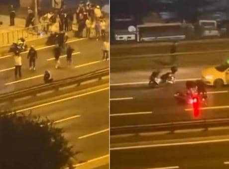 Bakırköy’de art arda iki ayrı motosiklet kazası; 1'i ağır 3 yaralı Bakırköy’de art arda iki ayrı motosiklet kazası; 1'i ağır 3 yaralı