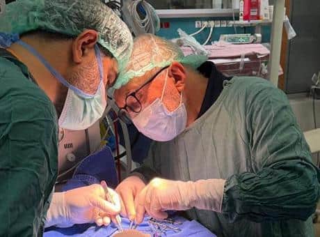 Ordu'da 610 gram doğan Rüzgar bebeğe, yatak başında kalp ameliyatı Ordu'da 610 gram doğan Rüzgar bebeğe, yatak başında kalp ameliyatı