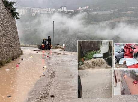Artvin'de art arda felaketler! Şiddetli Sağanak, hortum, heyelan... Cadde ve sokaklar balçıkla kaplandı Artvin'de art arda felaketler! Şiddetli Sağanak, hortum, heyelan... Cadde ve sokaklar balçıkla kaplandı