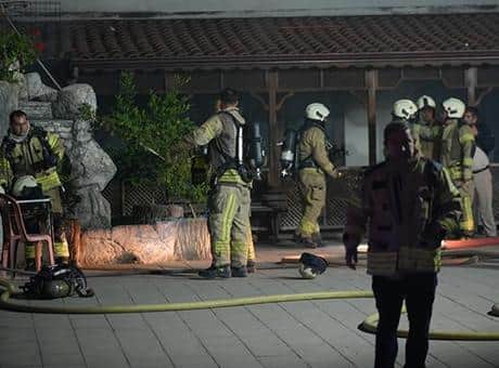 Pendik'te cami deposunda yangın Pendik'te cami deposunda yangın