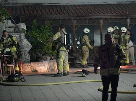 Pendik'te cami deposunda yangın Pendik'te cami deposunda yangın