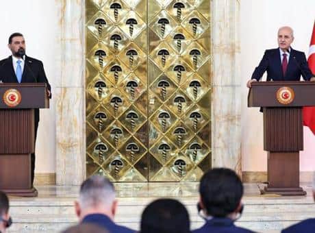 TBMM Başkanı Kurtulmuş: 'Terörsüz Türkiye' en kısa sürede bölgeye tesir edecek TBMM Başkanı Kurtulmuş: 'Terörsüz Türkiye' en kısa sürede bölgeye tesir edecek