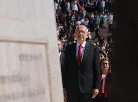 CHP'nin 103. kuruluş yıl dönümünde Kılıçdaroğlu'ndan Anıtkabir'e ziyaret CHP'nin 103. kuruluş yıl dönümünde Kılıçdaroğlu'ndan Anıtkabir'e ziyaret