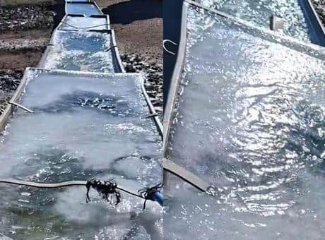 Dondurucu soğuklar bastırdı! Kent buzla kaplandı Dondurucu soğuklar bastırdı! Kent buzla kaplandı