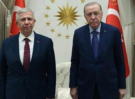 Cumhurbaşkanı Erdoğan Mansur Yavaş'ı kabul etti Cumhurbaşkanı Erdoğan Mansur Yavaş'ı kabul etti