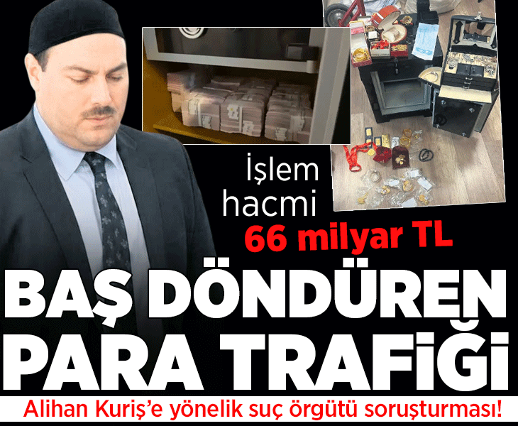 İşlem hacmi 66 milyar TL! Baş döndüren para trafiği İşlem hacmi 66 milyar TL! Baş döndüren para trafiği