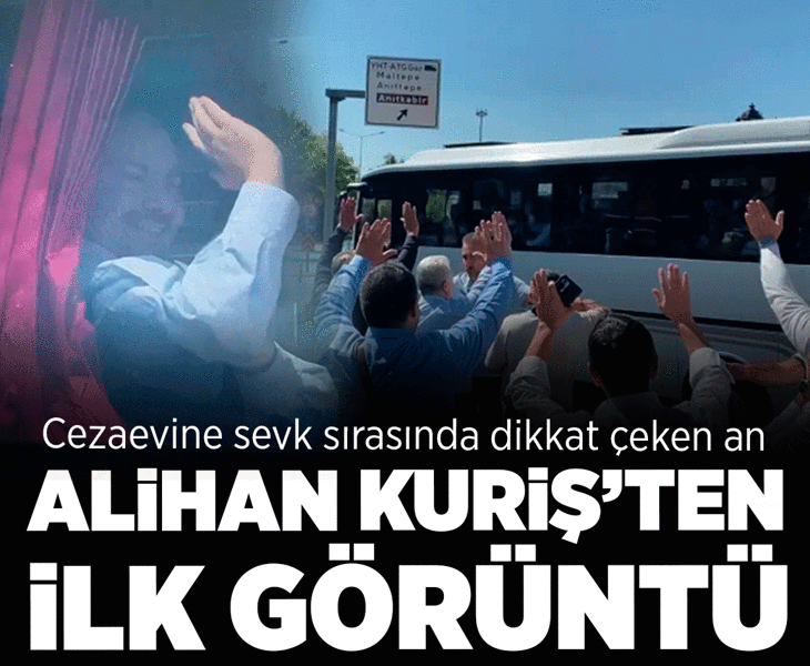 Tutuklanan Süleymancıların lideri Alihan Kuriş'tan ilk görüntü Tutuklanan Süleymancıların lideri Alihan Kuriş'tan ilk görüntü