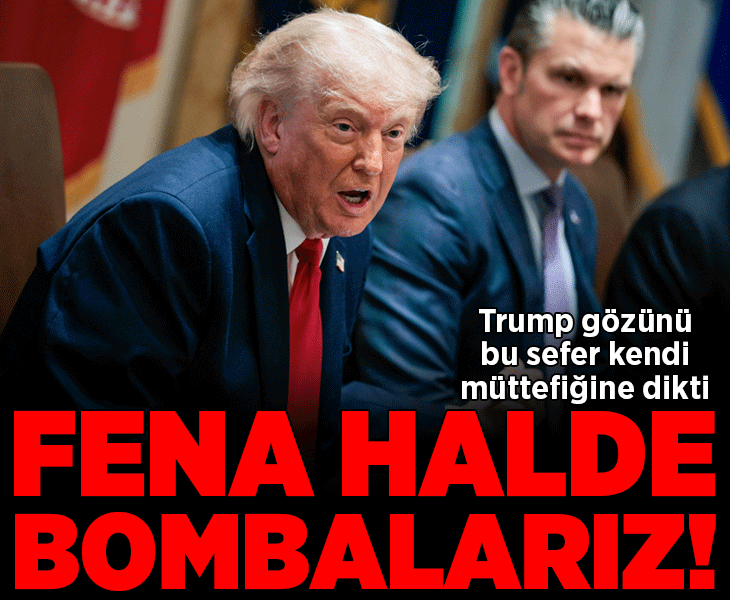 ABD Başkanı Trump, İran'dan sonra yeni bir ülkeyi daha hedef gösterdi! 'Fena halde bombalarız' ABD Başkanı Trump, İran'dan sonra yeni bir ülkeyi daha hedef gösterdi! 'Fena halde bombalarız'