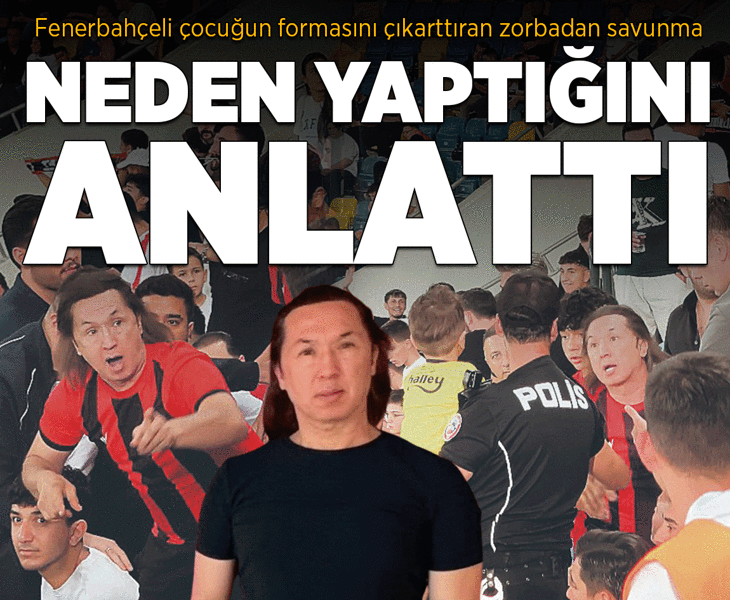 Son dakika... Minik Fenerbahçe taraftarının formasını çıkarttıran Şenel Akdemir ilk kez konuştu Son dakika... Minik Fenerbahçe taraftarının formasını çıkarttıran Şenel Akdemir ilk kez konuştu