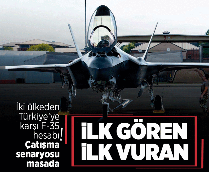 İsrail ve Yunanistan'dan Türkiye'ye karşı F-35 hesabı! Çatışma senaryosu masada: 'İlk gören ilk vuran' İsrail ve Yunanistan'dan Türkiye'ye karşı F-35 hesabı! Çatışma senaryosu masada: 'İlk gören ilk vuran'