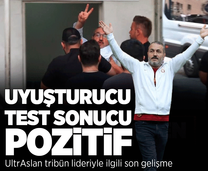 Son dakika... UltrAslan tribün lideri 'Sebahattin' Şirin’in uyuşturucu test sonucu belli oldu Son dakika... UltrAslan tribün lideri 'Sebahattin' Şirin’in uyuşturucu test sonucu belli oldu