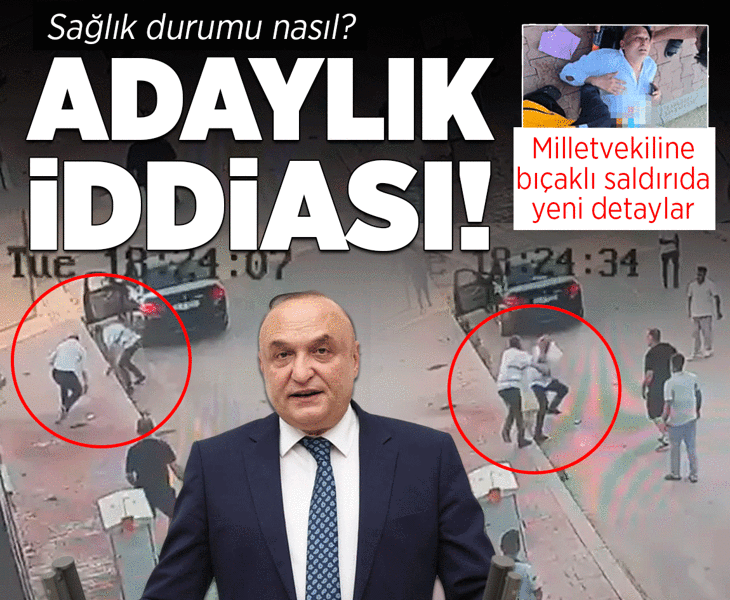 Milletvekili Melih Meriç bıçaklı saldırıda yeni detaylar! Sağlık durumu nasıl? Milletvekili Melih Meriç bıçaklı saldırıda yeni detaylar! Sağlık durumu nasıl?