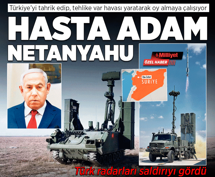 Türk radarları saldırıyı gördü Türk radarları saldırıyı gördü