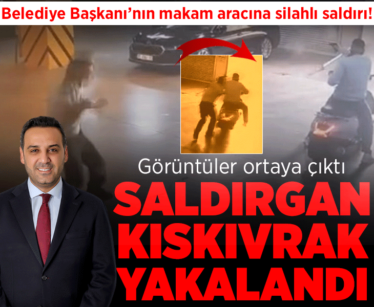 Son dakika... Çiğli Belediye Başkanı Onur Emrah Yıldız'ın aracına silahlı saldırının görüntüleri ortaya çıktı Son dakika... Çiğli Belediye Başkanı Onur Emrah Yıldız'ın aracına silahlı saldırının görüntüleri ortaya çıktı