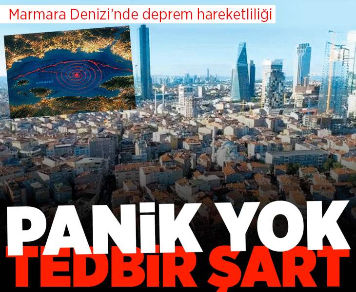 Marmara’da deprem fırtınası Marmara’da deprem fırtınası