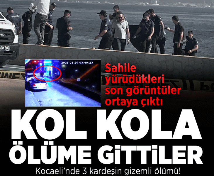 Darıca’da 3 kardeşin gizemli ölümü! Denize nasıl düştükleri araştırılıyor Darıca’da 3 kardeşin gizemli ölümü! Denize nasıl düştükleri araştırılıyor