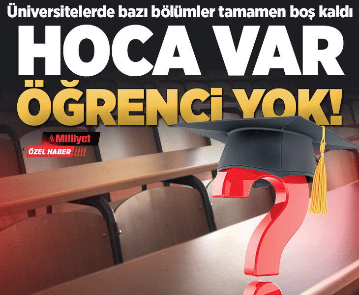 Hayalet bölümler, sıfır çeken programlar! Bölüm var öğrenci yok Hayalet bölümler, sıfır çeken programlar! Bölüm var öğrenci yok