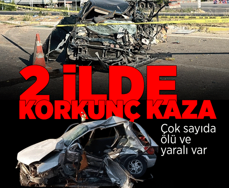 Gaziantep'te feci kaza! 2 otomobil çarpıştı: 3 ölü, 2'si çocuk 3 yaralı Gaziantep'te feci kaza! 2 otomobil çarpıştı: 3 ölü, 2'si çocuk 3 yaralı