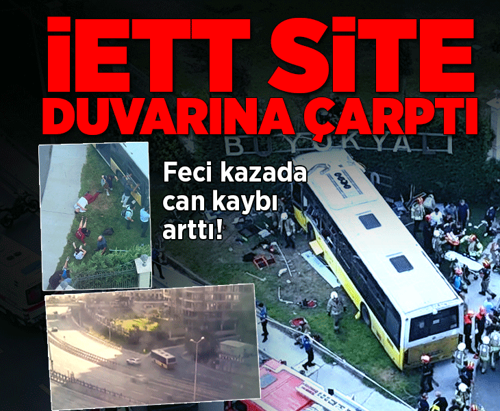 Son dakika... Zeytinburnu’nda İETT otobüsü sitenin bahçe duvarına çarptı! Yaralılar var Son dakika... Zeytinburnu’nda İETT otobüsü sitenin bahçe duvarına çarptı! Yaralılar var