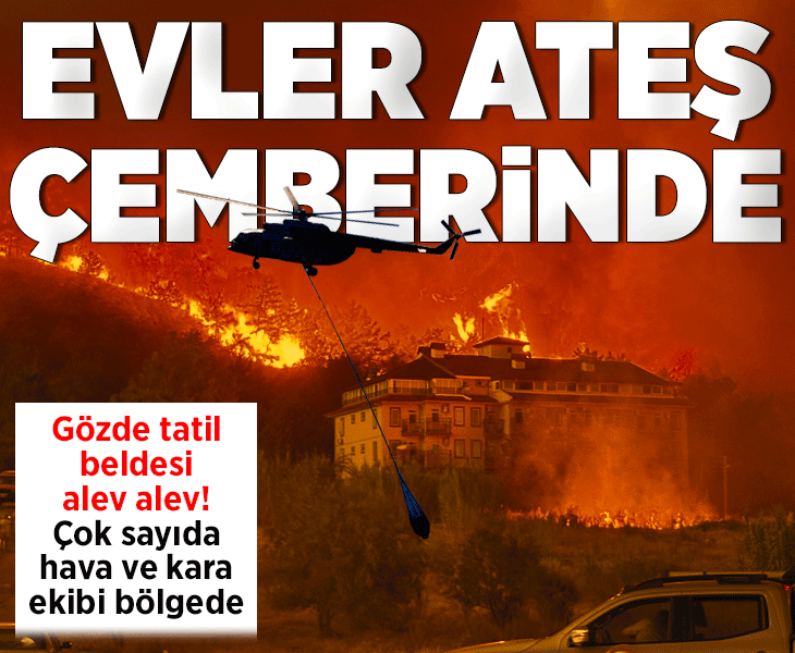 Fethiye'de şehir merkezine yakın noktada orman yangını! Havadan ve karadan müdahale başlatıldı Fethiye'de şehir merkezine yakın noktada orman yangını! Havadan ve karadan müdahale başlatıldı