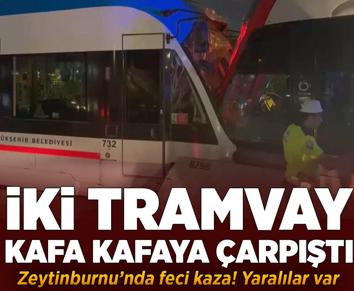 Son dakika: Zeytinburnu'nda iki tramvay kafa kafaya çarpıştı! Yaralılar var Son dakika: Zeytinburnu'nda iki tramvay kafa kafaya çarpıştı! Yaralılar var