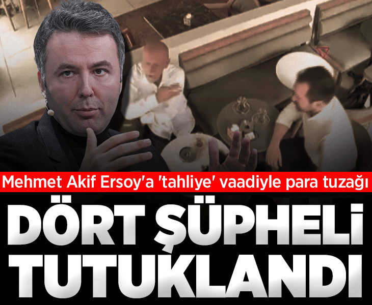 Mehmet Akif Ersoy'a tahliye vaadiyle para tuzağı! 1'i avukat 4 kişiye tutuklama talebi Mehmet Akif Ersoy'a tahliye vaadiyle para tuzağı! 1'i avukat 4 kişiye tutuklama talebi