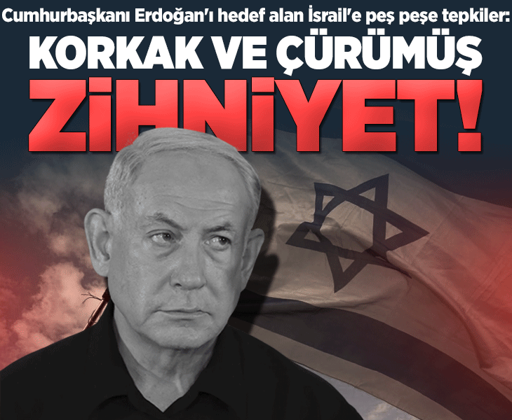 Dışişleri'nden Cumhurbaşkanı Erdoğan'ı hedef alan İsrail'e sert tepki: Korkak ve çürümüş zihniyet Dışişleri'nden Cumhurbaşkanı Erdoğan'ı hedef alan İsrail'e sert tepki: Korkak ve çürümüş zihniyet