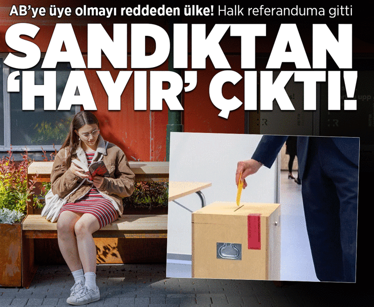 İzlanda'da referandum! Halk AB üyeliğini kabul etmedi İzlanda'da referandum! Halk AB üyeliğini kabul etmedi