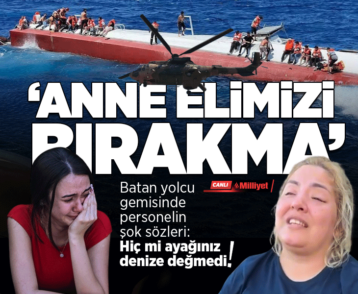 Girne'de batan gemideki 18 kişi için arama kurtarma çalışması Girne'de batan gemideki 18 kişi için arama kurtarma çalışması