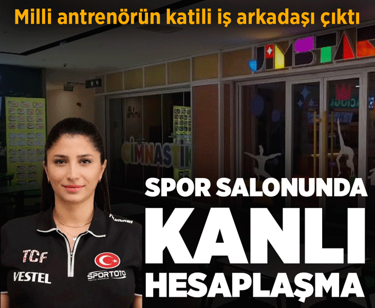 Spor salonundaki alacak kavgası kanlı bitti! Milli antrenör Funda Bakış'ı eski iş arkadaşı kadın öldürdü Spor salonundaki alacak kavgası kanlı bitti! Milli antrenör Funda Bakış'ı eski iş arkadaşı kadın öldürdü