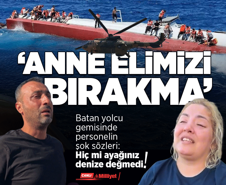 Girne'de batan gemideki 18 kişi için arama kurtarma çalışması Girne'de batan gemideki 18 kişi için arama kurtarma çalışması