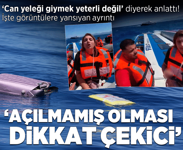 Girne'deki gemi faciasında yeni detaylar: Can yeleği giymek yeterli değil Girne'deki gemi faciasında yeni detaylar: Can yeleği giymek yeterli değil