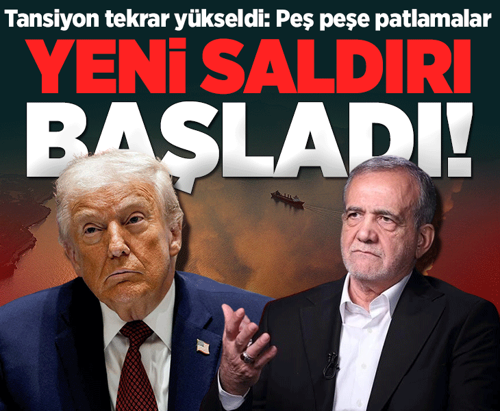 ABD yeni saldırı dalgası başlattı: İran'ın farklı noktalarında patlamalar ABD yeni saldırı dalgası başlattı: İran'ın farklı noktalarında patlamalar
