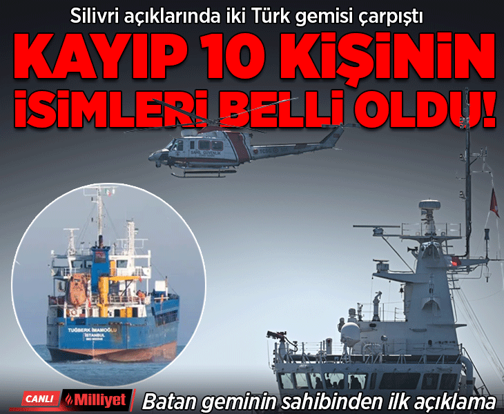Son dakika... Marmara Denizi'nde iki gemi çarpıştı Son dakika... Marmara Denizi'nde iki gemi çarpıştı