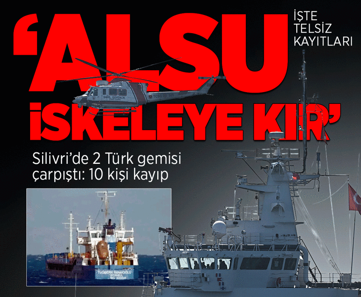 Son dakika... Marmara Denizi'nde iki gemi çarpıştı Son dakika... Marmara Denizi'nde iki gemi çarpıştı