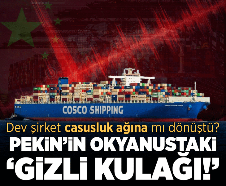 Pekin'in okyanustaki 'gizli kulağı!' Dev şirket casusluk ağına mı dönüştü? Pekin'in okyanustaki 'gizli kulağı!' Dev şirket casusluk ağına mı dönüştü?