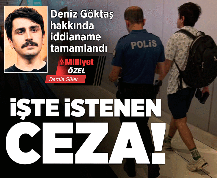 Deniz Göktaş hakkında iddianame hazırlandı! İşte istenen ceza Deniz Göktaş hakkında iddianame hazırlandı! İşte istenen ceza