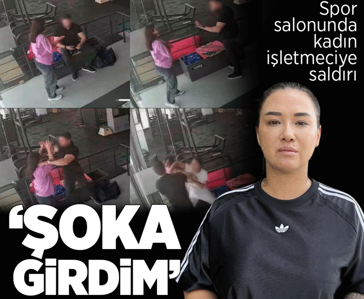 Spor salonunda kadın işletmeciye saldırı! 'Şoka girdim' Spor salonunda kadın işletmeciye saldırı! 'Şoka girdim'